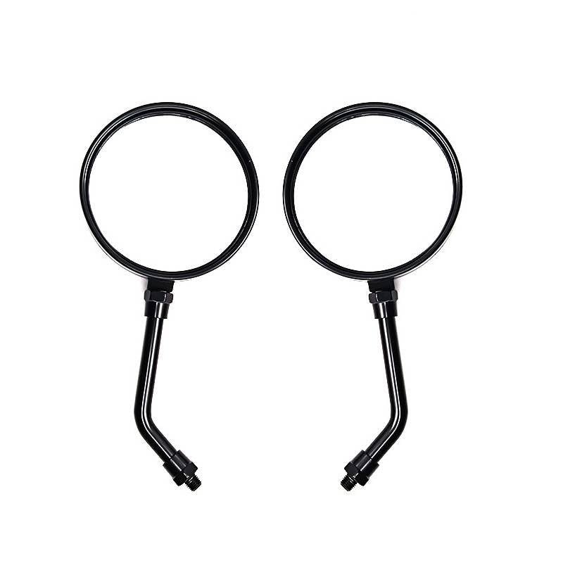 Espejo lateral visión HD ajustable en ABS para manillar de moto y scooter