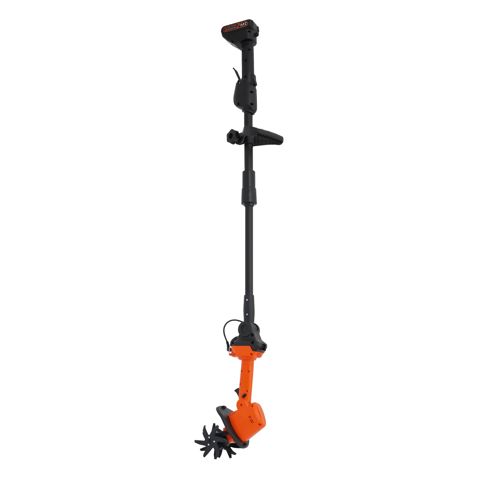 Akku Bodenhacke 21 V, Mini Gartenfräse mit 550 W, 10 cm Fräsbreite, 1 Akku