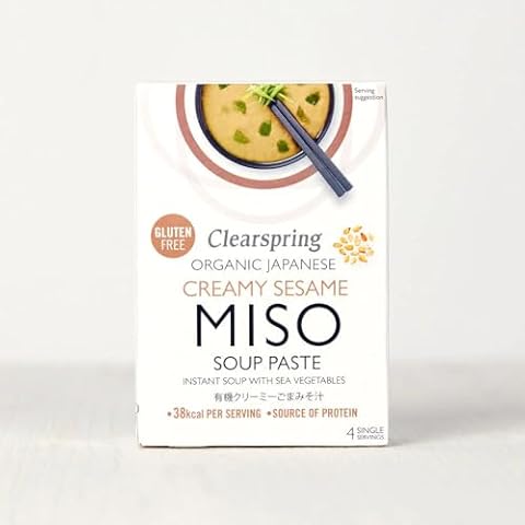 Clearspring Organic Instant Miso Soup Paste with Sesame Cover