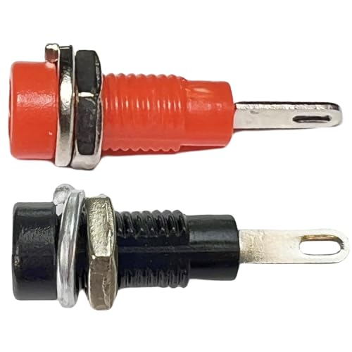 2mm Banana Jack Socket, par panel soldadura, 10 unidades miniatura 5