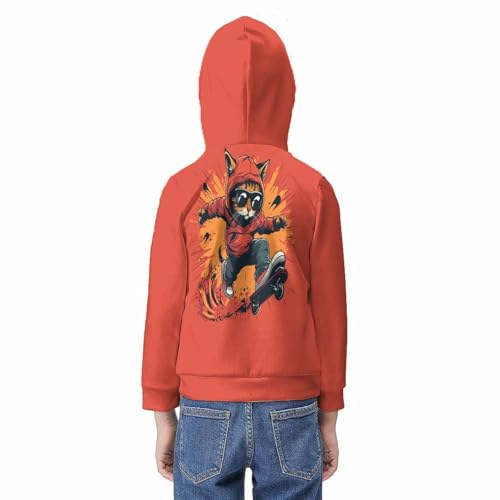 Sweat à capuche chaton 3D : le pull confort des ados actifs - 6