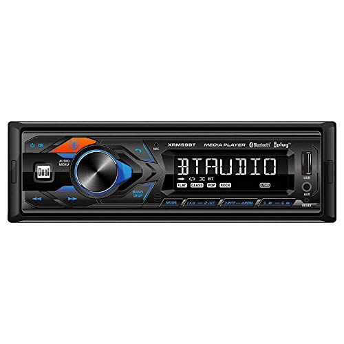 Single-DIN in-Dash All-Digital Media Receiver with Bluetooth