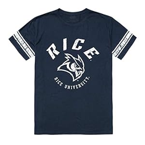 Rice University Owls NCAA Men’s Football Tee T-Shirt Navy Large
