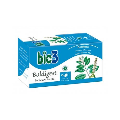 Bio 3 Boldo mint infusie 25 zakken Biodes