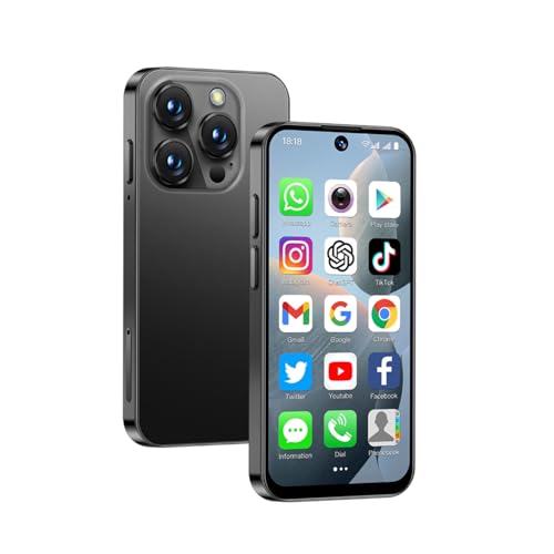 JoyZap Mini Smartphone sans Verrouillage 2GB+16GB, écran 3,88