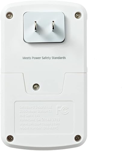 Miniatura 6 de Safeguard Supply - Timbre inalámbrico de largo alcance confiable de 34 millas de largo alcance, volumen ajustable a 90 dB, modo de timbre para