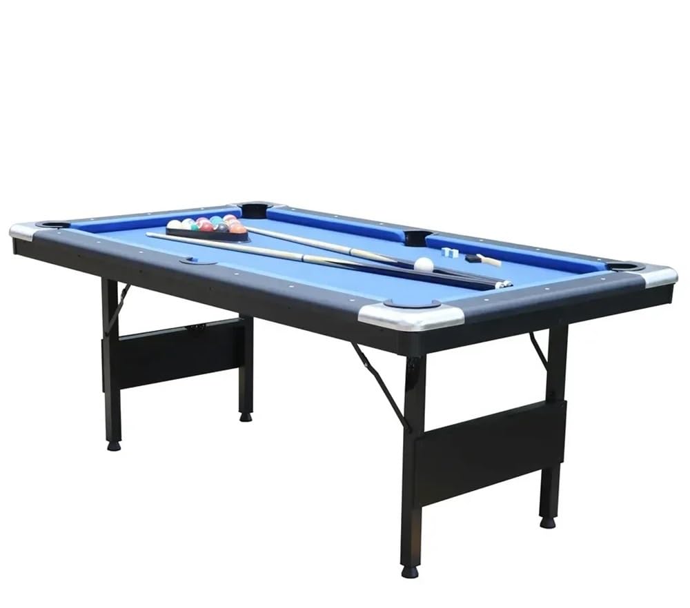 Tavolo da biliardo pieghevole Tavolo da biliardo multifunzionale Facile da montare Costruzione stabile Adatto for uso interno ed esterno Intrattenimento for la famiglia Attività sportive Design di arc