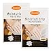 Organic Moisturizing Glove Hand Mask for Dry Skin Hands Care for Winter Nourishing Smoothing Whitening Retain Hydration Christmas Gift (2paris/1box)