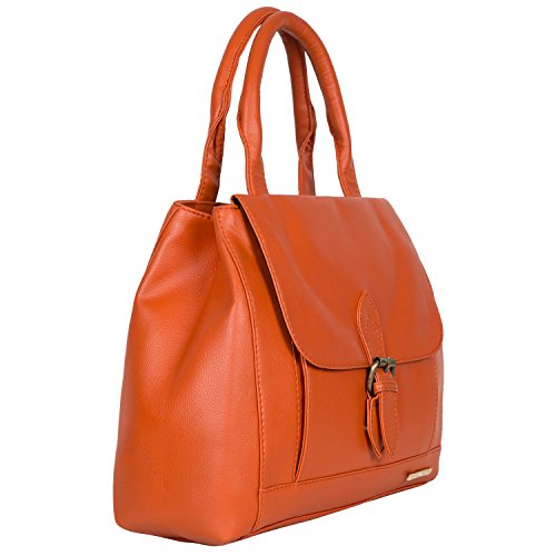 Image of Bagsy Malone Lam Gamboge Handbag