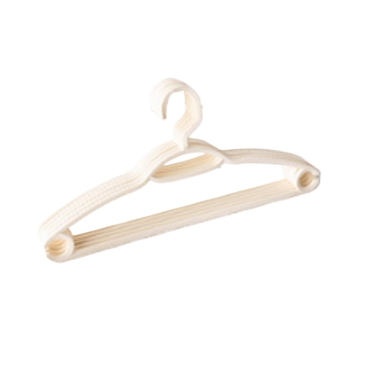 10 Pack Plastic Clothes Hangers Traceless Anti-shoulder Coat hanger