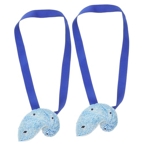 Ciieeo 4 Piezas drapeado Borla cordón Gancho Cortinas Cortina magnética Hebillas de Soporte de Cortina Abrazadera de Cortina Lazos de Cortina Cuerda de Cortina Fuerza magnética Corbata