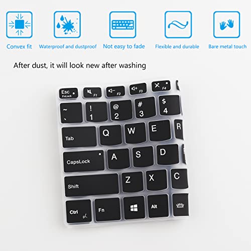 2 protectores de teclado para Lenovo Yoga Slim 7 Carbon 13.3 pulgadas miniatura 5