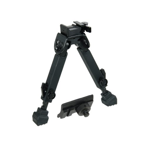 UTG Tl-bpdk01 - Bipied KeyMod Flex - Aluminium Noir - Fixation Directe