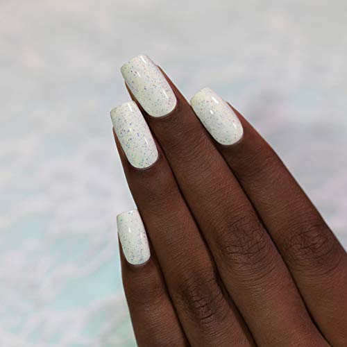 Image of ILNP Cake Pop - Creamy Vintage Ivory Speckled Nail Polish