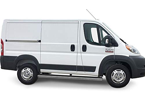 Estribos Tuxtreme acero inoxidable 5 pulg Ram ProMaster Van miniatura 2
