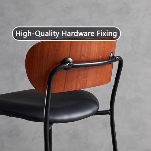 Chaises de comptoir avec support dorsal pour soulager le dos à table haute - 5