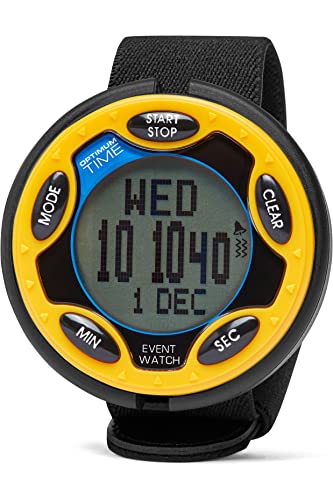 Optimum Time OE Serie 14R Wiederaufladbar Jumbo Event Uhr OE1465R - Yellow Optimum Time OE Serie 14R Wiederaufladbar Jumbo Event Uhr OE1465R - Yellow
