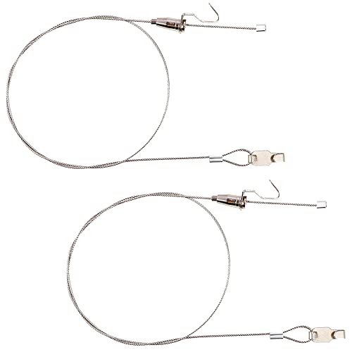 Amazon | ピクチャー レール ワイヤー フック 金具 吊り下げ 2本セット