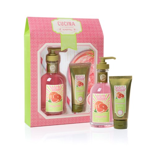 New CUCINA Spring Hand Care Duo set Pompelmo