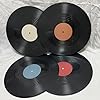 BTREEFLO Vinyl Record Decor 12 Inch Blank Wall Decor 4 Pack Fake Vintage Vinyl Records for Wall Art Aesthetic Indie Room Decor 70s 80s 90s #4