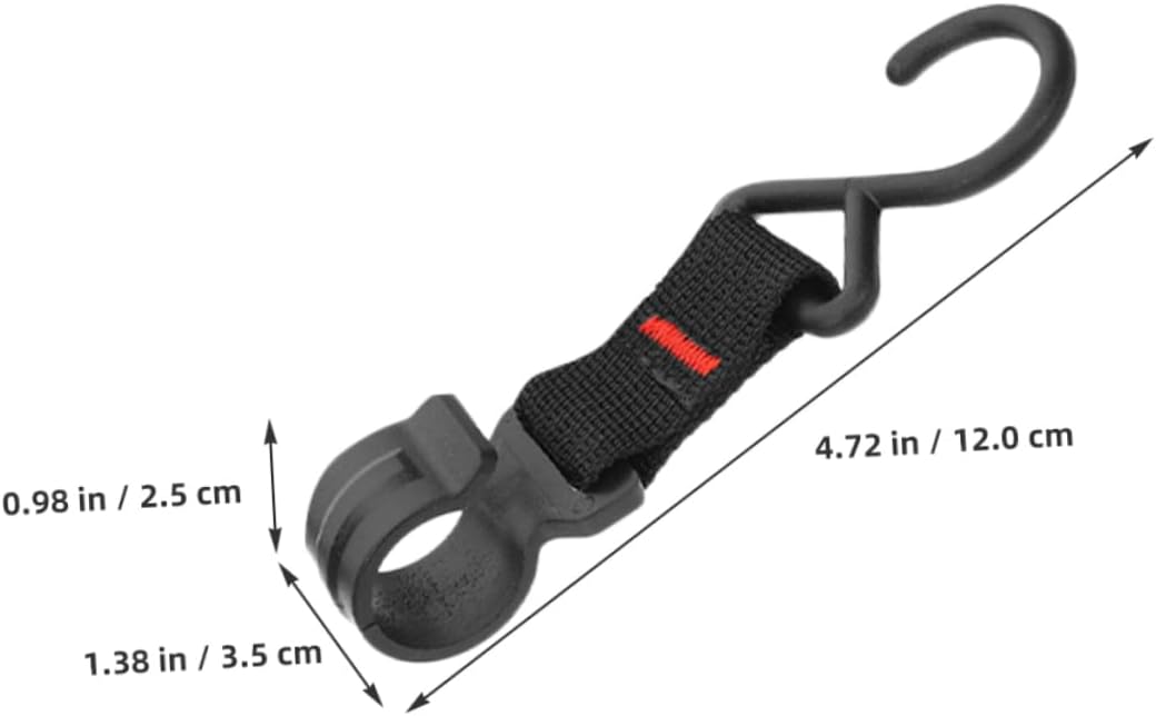 15pcs Outdoor Camping Hooks Heavy-Duty Plastic Steel Portable Storage Hanger for Tent Lantern Clothing and Kitchen Utensils for Hiking and Camping