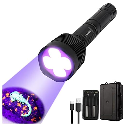 LUMENSHOOTER S5 High-Performance UV Flashlight