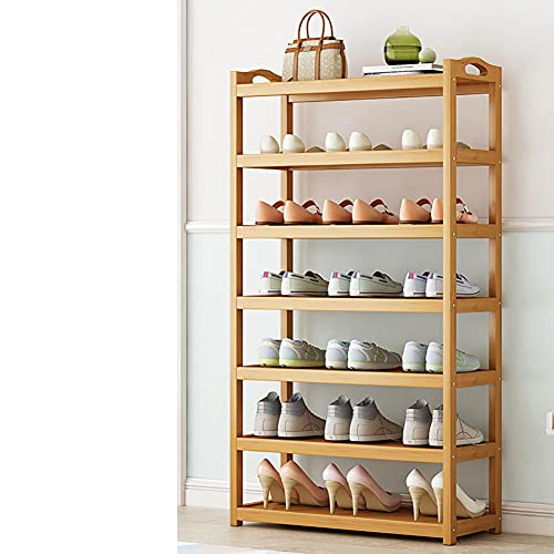 Étagère à chaussures en bambou robuste - Rangement d'exception durable de 80 cm - 3