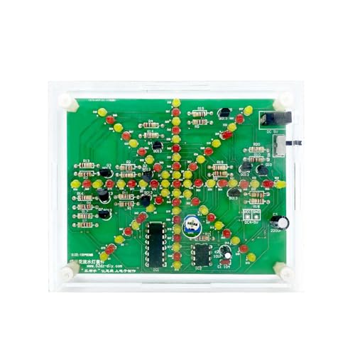 ONEHPDIY Soldering Practice Board LED Light Kit DIY Welding Practice Kit with Light Control for STEM Beginners