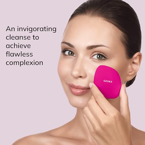 GESKE | Cepillo Facial SmartAppGuided™ 4 en 1 de Silicona Suave | Dispositivo de Limpieza Profesional para la Piel - imagen 3