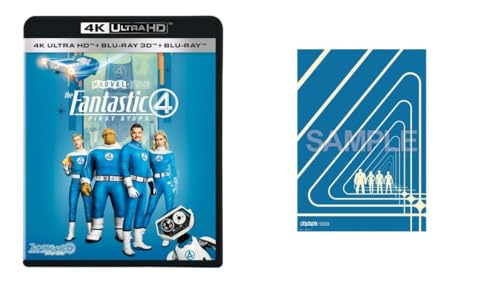 【Amazon.co.jp限定】ファンタスティック４：ファースト・ステップ　４Ｋ ＵＨＤ ＋ ３Ｄ ＋ ブルーレイ セット A3ポスター付コレクション [Blu-ray]のサムネイル