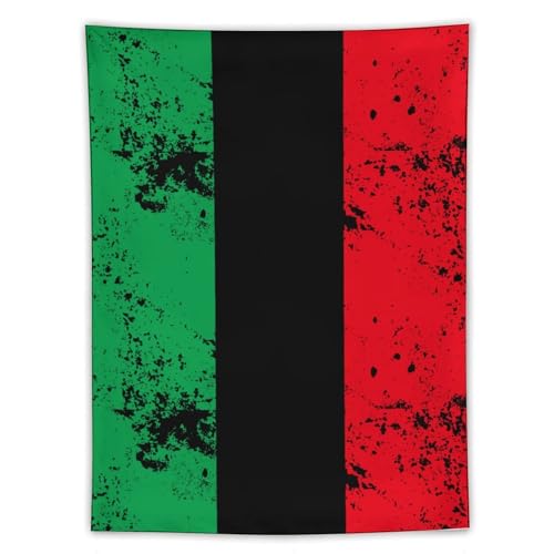Tapiz vertical de la bandera de Italia vintage: decoración de pared estética e ideal