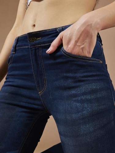 Image of Dolce Crudo High Rise Bootcut Jeans for Women