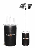 Eye Trax RANGERBARREL Mounting Pole System, Ranger Series Solar Powered Wireless Security Camera...