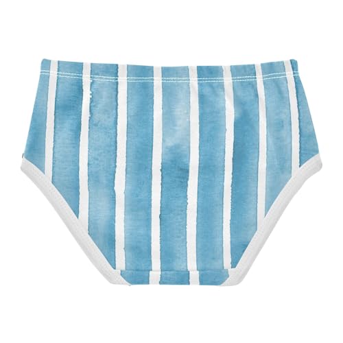 Cotton Panties Elastic Waistband Panties Organic Underpants for Baby Girls in Sizes 2T,3T, 4T, 5T, 6Y and 8Y2