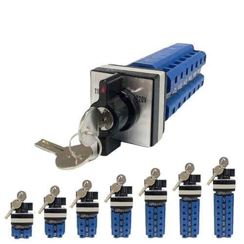 Commutateur à came rotatif LW26-32F inverseur triphasé 32A pour transfert de source