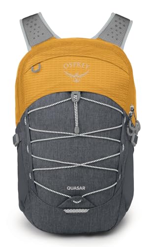 Image of Osprey Quasar Commuter Backpack, Golden Hour Yellow /Grey