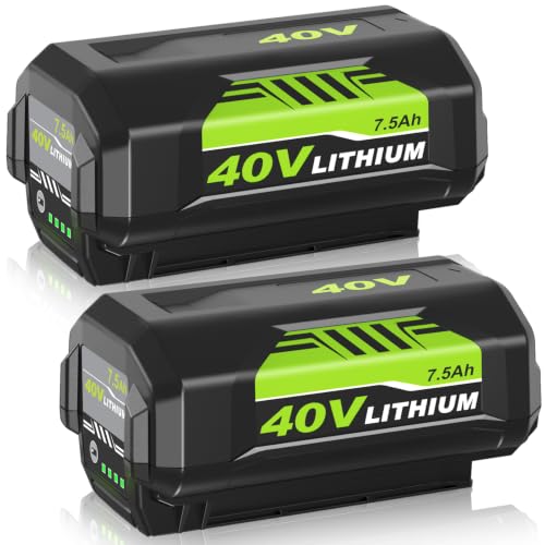 Forrat 2Pack 7500mAh Ryobi 40V Battery