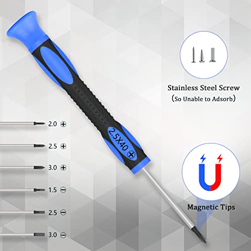 Kingsdun Eyeglass Repair Kit With Nose Pads, Glasses Precision Screwdriver Tools Set With 1200Pcs Screws And Curved Tweezer For Eyeglass, Sunglass, Spectacles & Watch Clock Repair (Upgrade) #TOP3