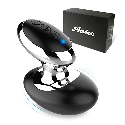 ACVIOO Personal Wand Massager Wireless Rechargeable Silicone Handheld Massager Mini Size for Neck,Shoulder,Back,Leg