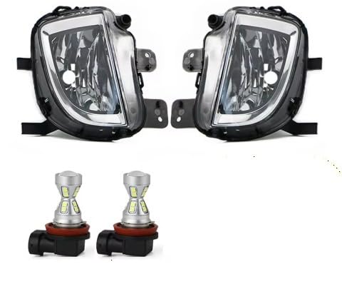 Feu antibrouillard Golf 6 Jetta 5K0941699E optique LED S10 blanc pare-chocs 2012-2016