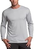 ASICS Men's Circuit 7 Warm-Up Long Sleeve Shirt (Athletic Grey, X-Large)
