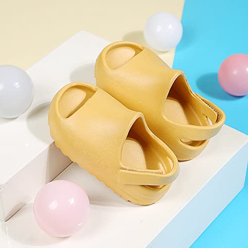 Image of Toddler Little Kids Slides Sandals, Kid Summer Slip On Slides Sandals