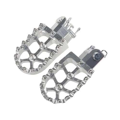 Repose-pieds moto CRF XR50 XR110 pédales arrière de rechange silver