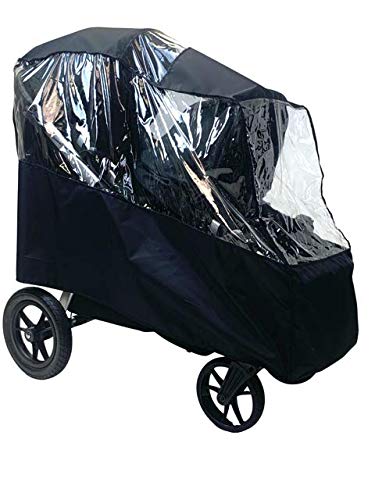 Sasha's All Weather Shield Plus For Baby Jogger City Select Double Stroller - Double Stroller Rain Cover #TOP1