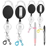 pasezenn 4 Pack Retractable Pencil Holder with 31.5