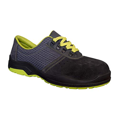 Gahibre Geras Zapatilla Seguridad transpirable libre de metal, Gris, 44