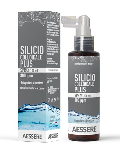 Silicio coloidal Plus Spray, 300 PPM 100 ml