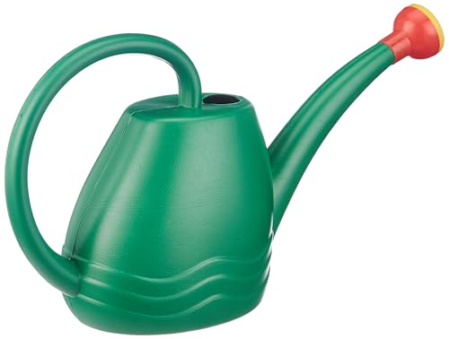Image of Ocean Mart Watering Can (Green 1.8 Litre) Plastic Green Water Can with Sprayer for Plants /Garden | Indoor Outdoor Watering Shower Can | Watering Hand Bottles for Garden | Sprinkler for Plants