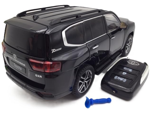 Amazon | 黒 1/24 トヨタ ランドクルーザー 300 リモコン付き ヘッド