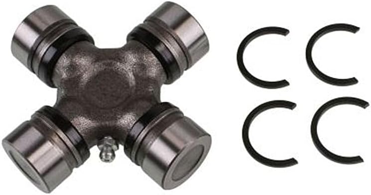 Mytee Products U-Joint Kit ISR Style Greasable Universal Joint with Snap Ring S55 Series - Bearing Cap Dia 1.125 Inch Compatible with Ford/GMC Replaces 5-3147X 5-3011X 405817 25-155X 2-3011 114-3011